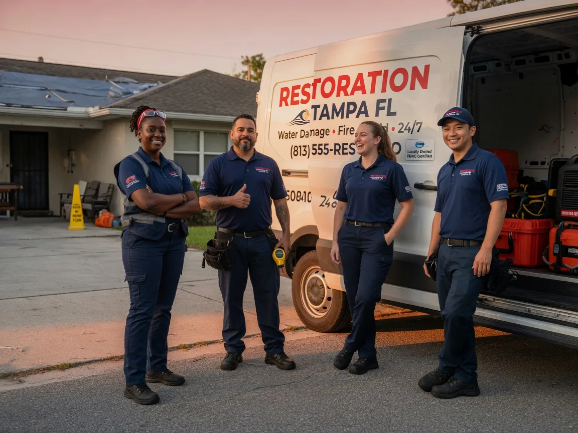 Water Damage Restoration company in Meridian, TX